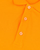 Men's Full Sleeve Polo - Orange